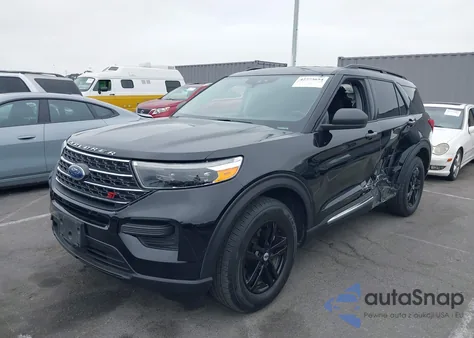 2020 Ford Explorer Xlt z USA, uszkodzony, nr VIN 1FMSK8DH2LGC82456